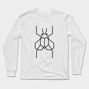 Black housefly insect Long Sleeve T-Shirt